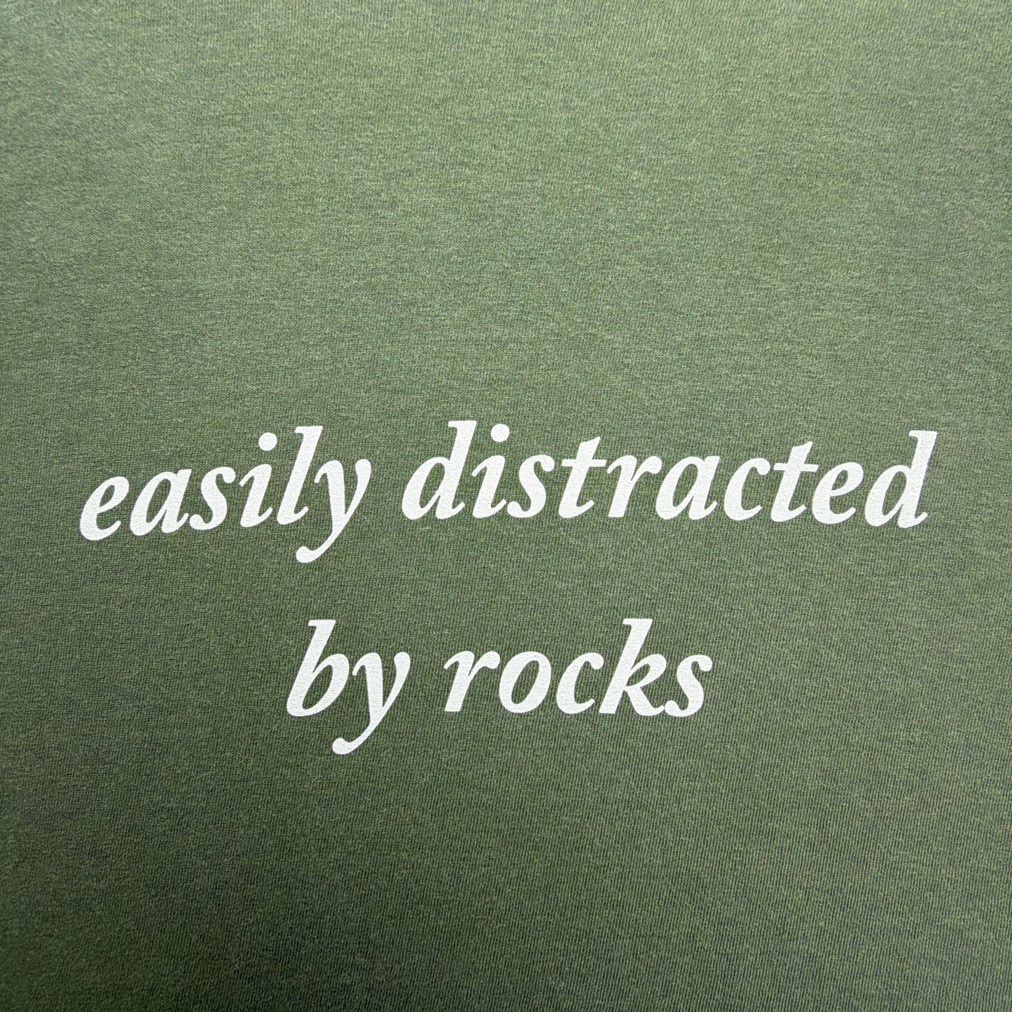 Easily Distracted by Rocks – Vintage Collector Tee