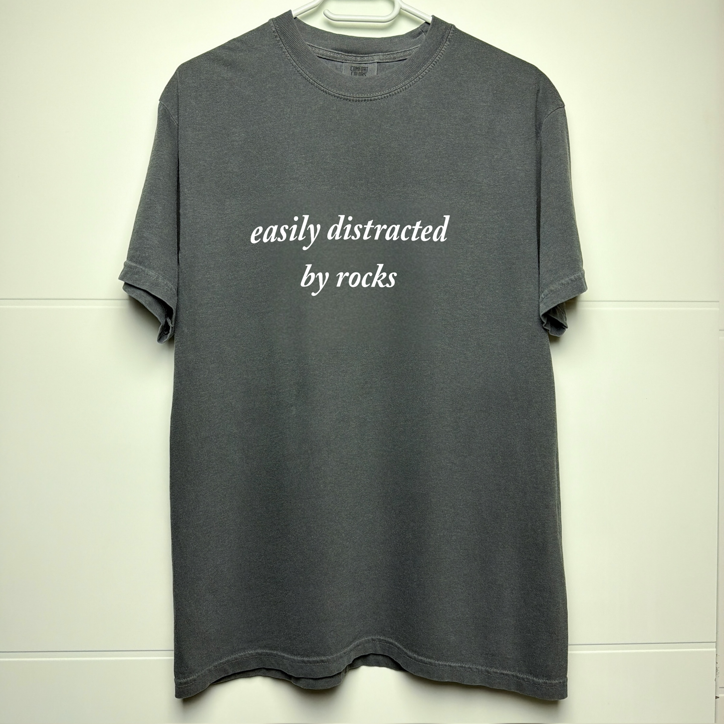 Easily Distracted by Rocks – Vintage Collector Tee
