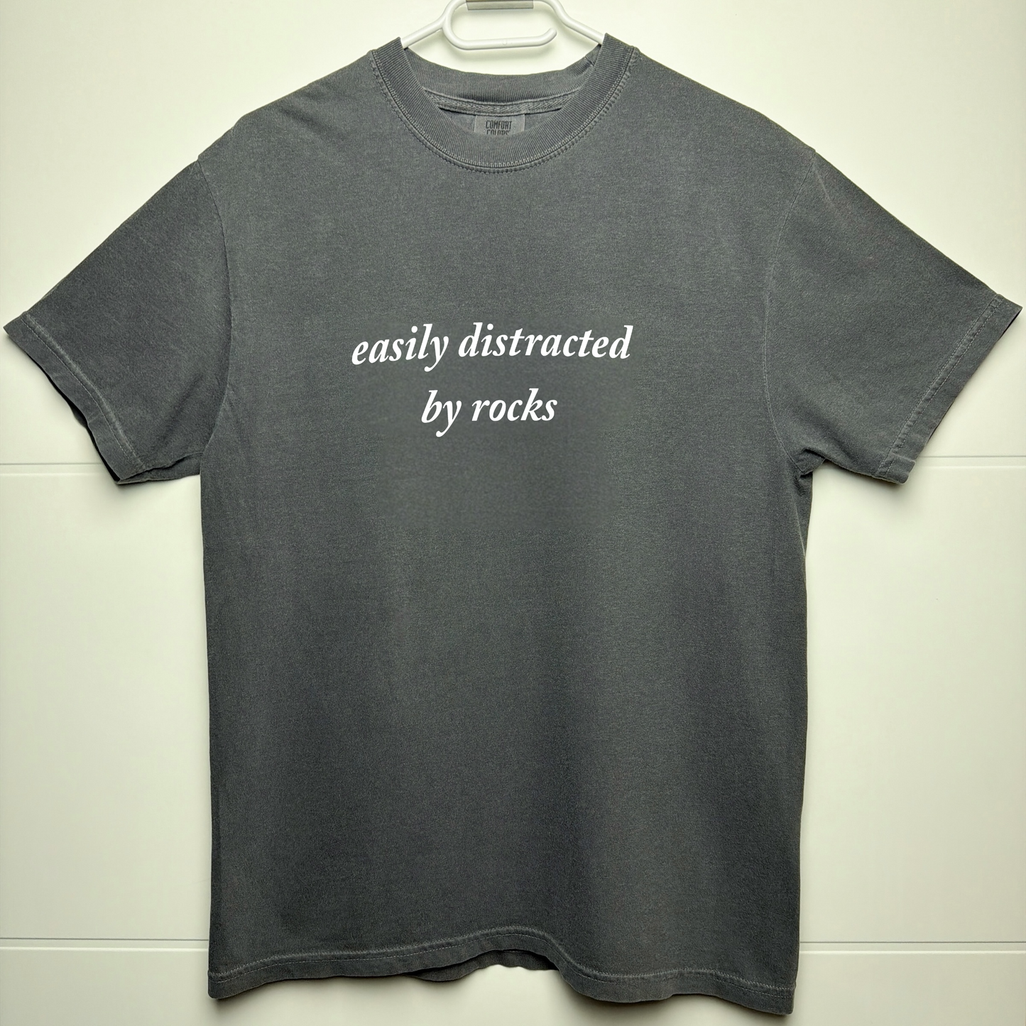 Easily Distracted by Rocks – Vintage Collector Tee