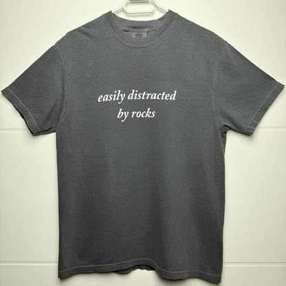 Easily Distracted by Rocks – Vintage Collector Tee