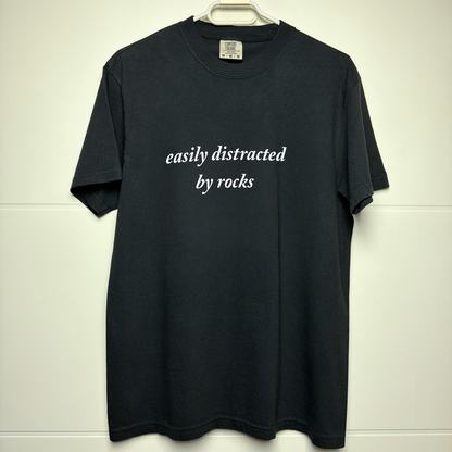 Easily Distracted by Rocks – Vintage Collector Tee