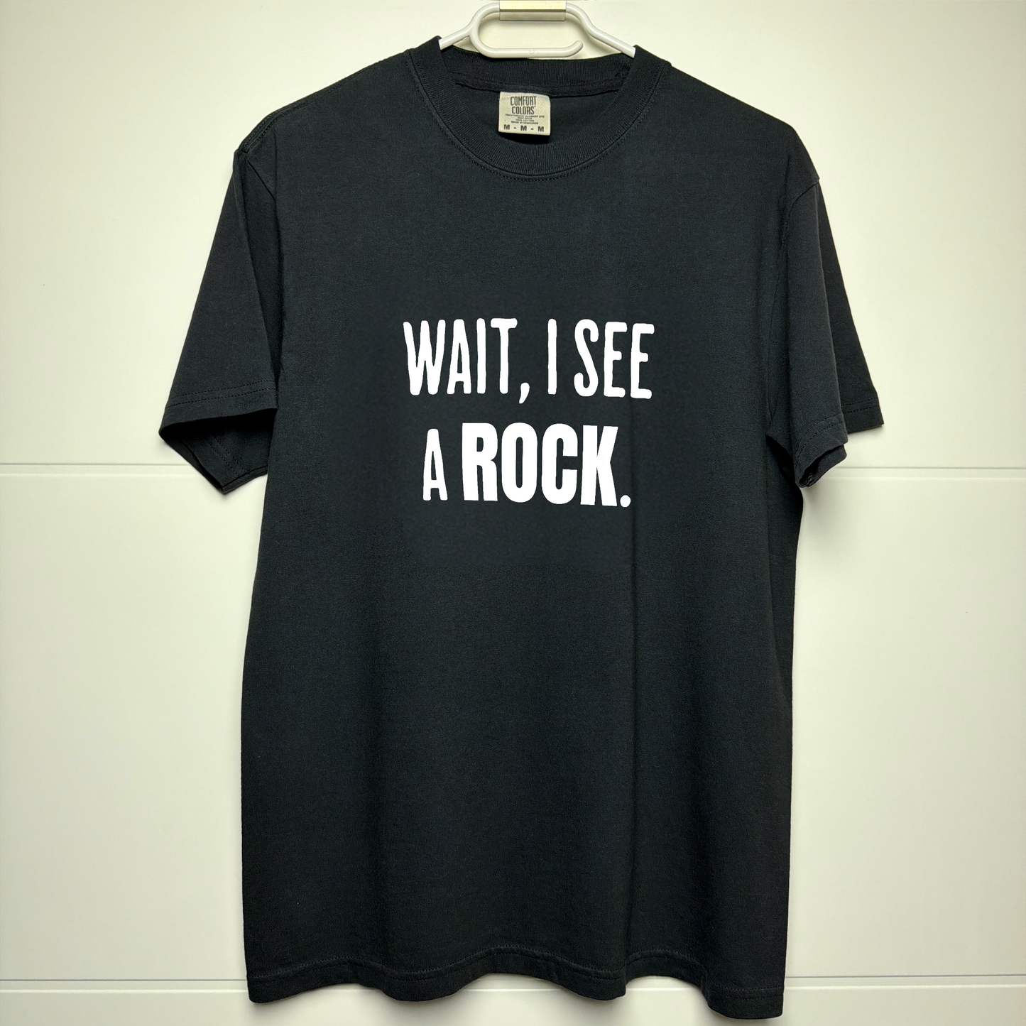 Wait, I See a Rock – Collector Tee